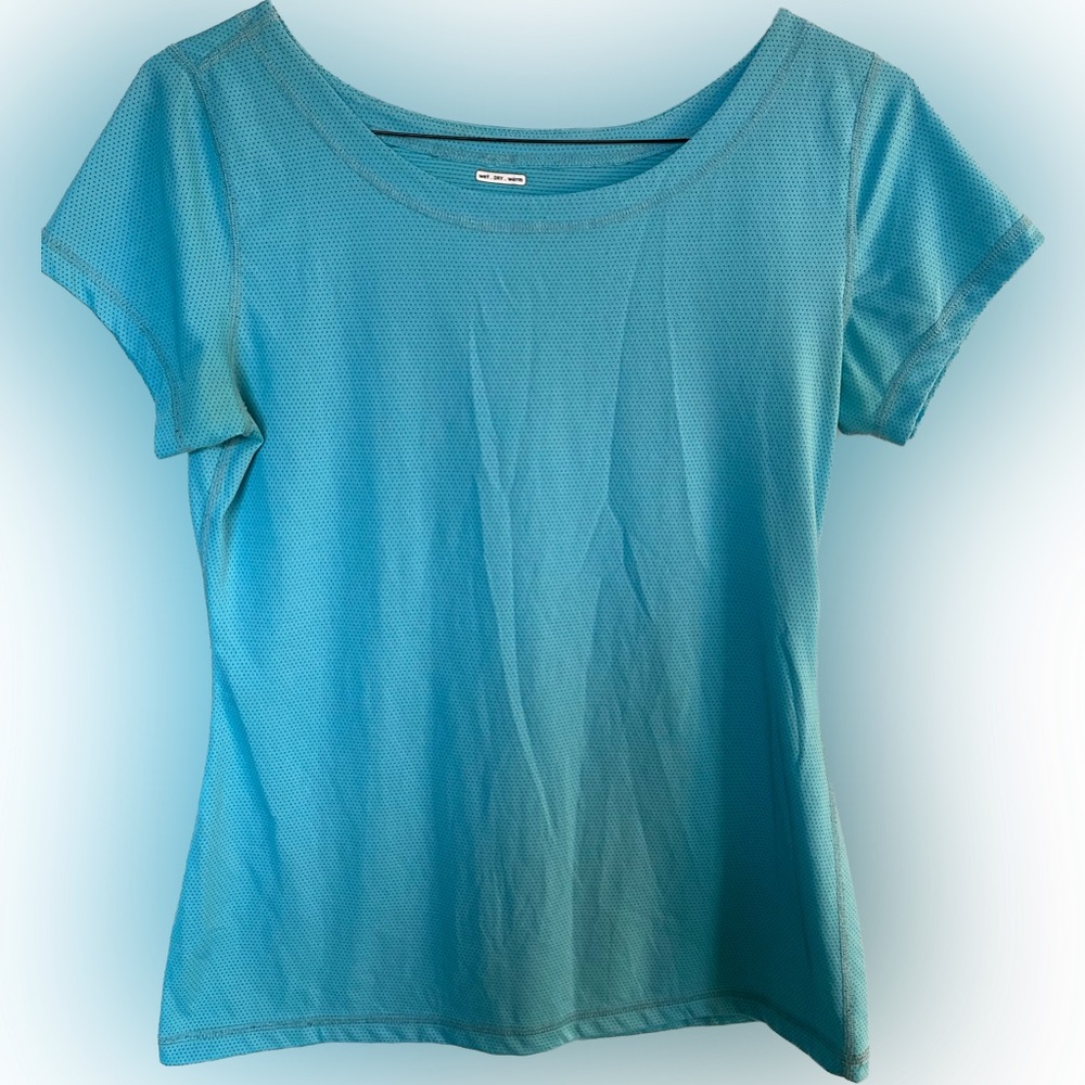Lululemon Short Sleeve Silverescent Workout Shirt